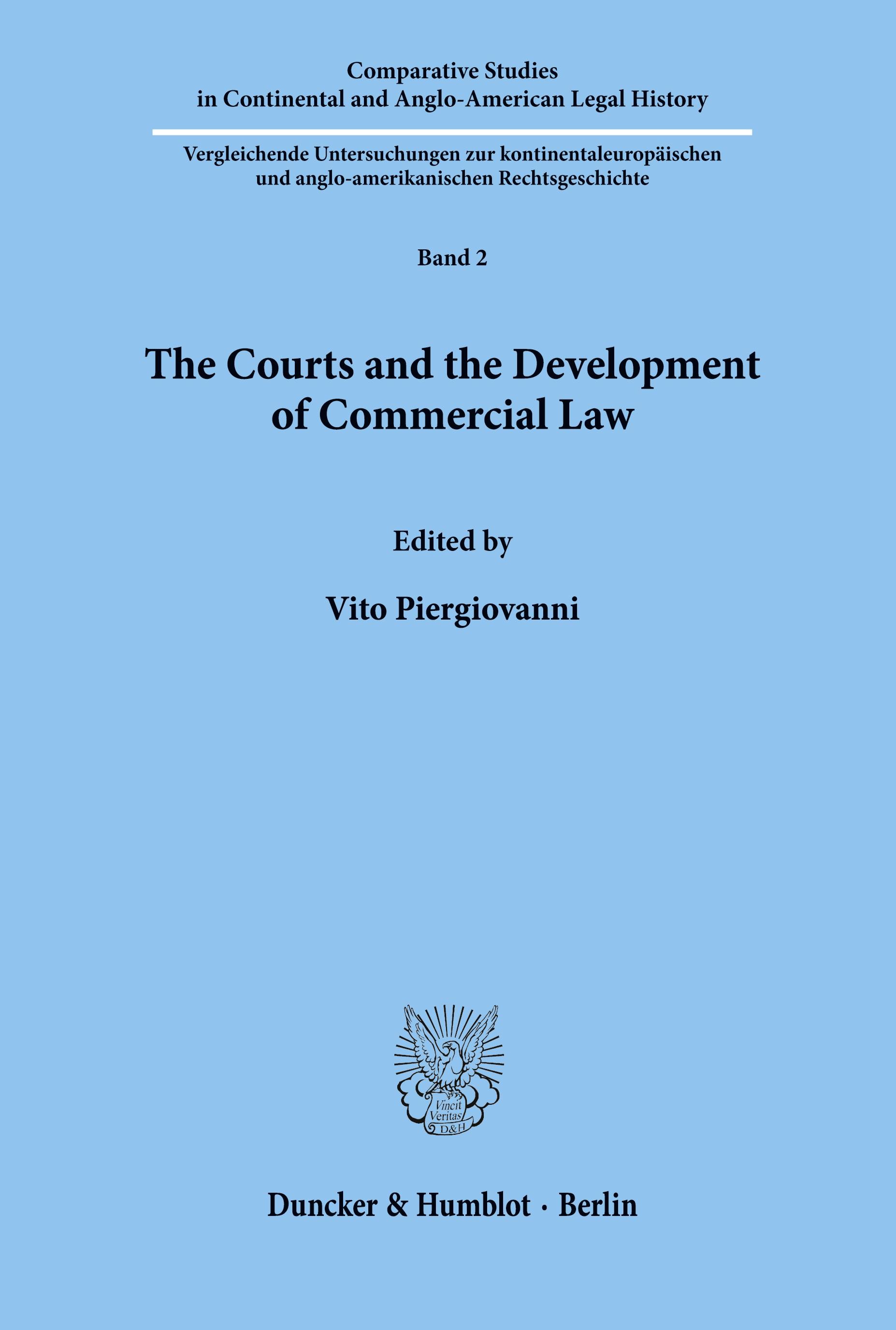 The Courts and the Development of Commercial Law.