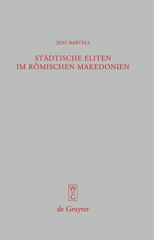 Städtische Eliten im römischen Makedonien