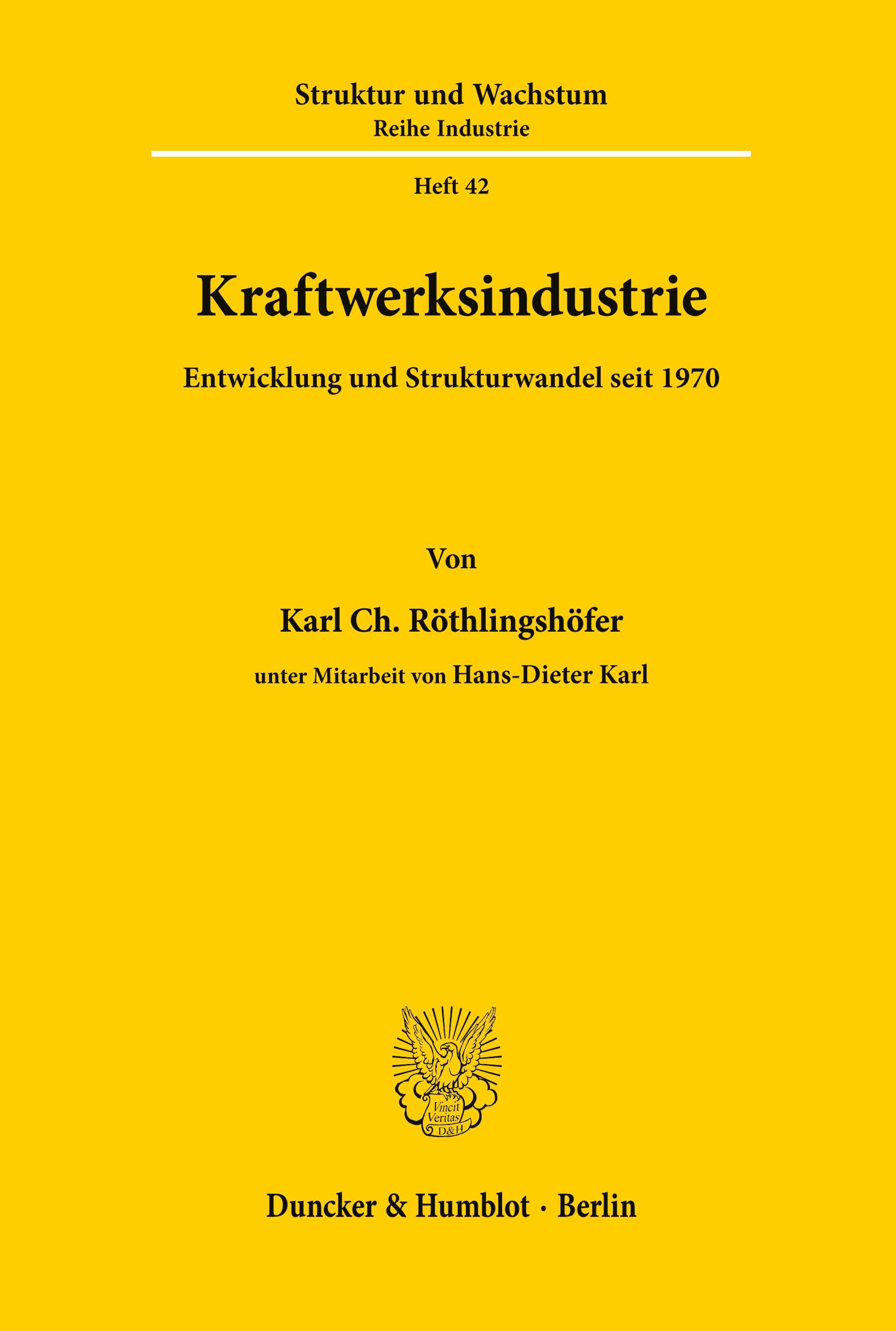 Kraftwerksindustrie.