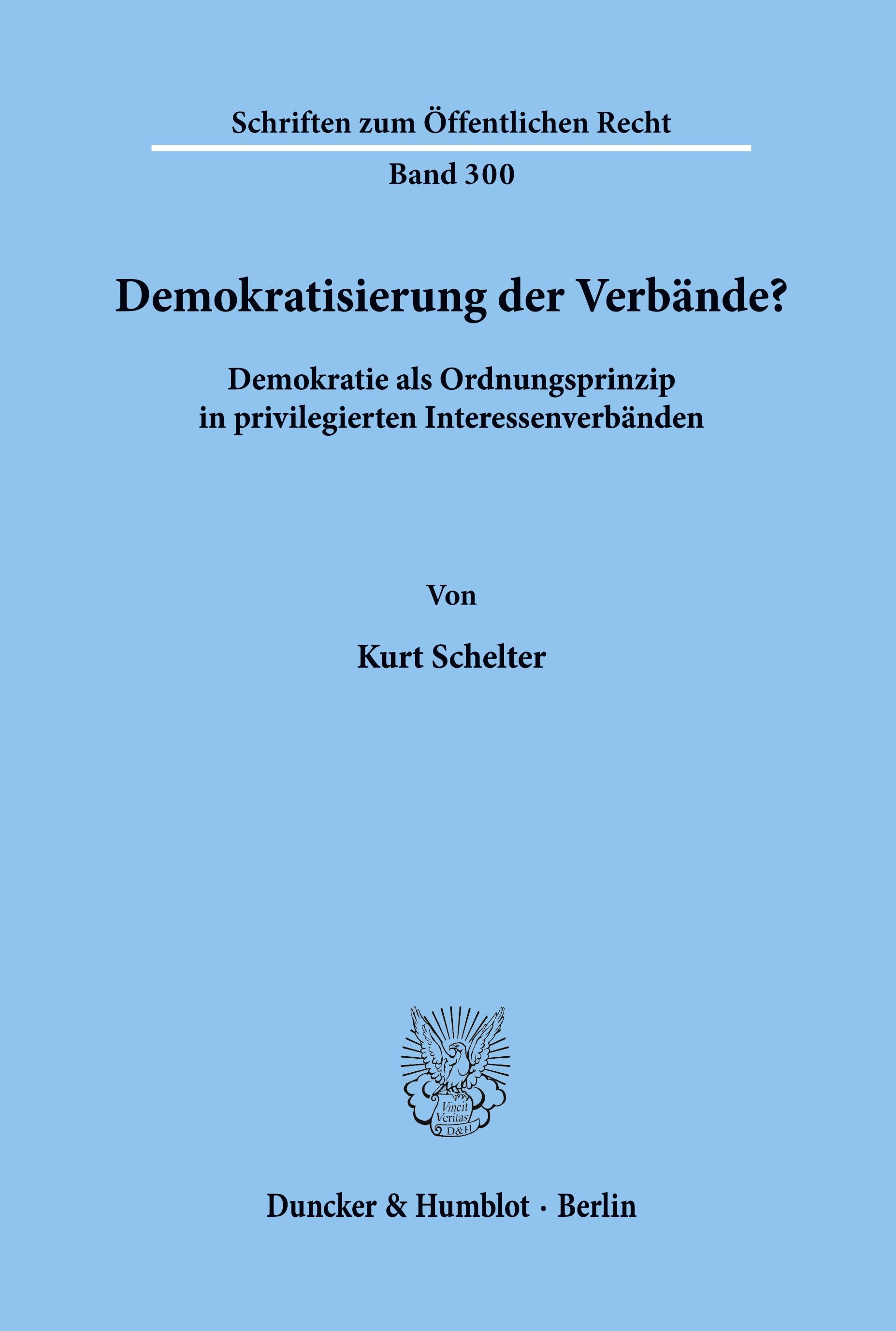 Demokratisierung der Verbände?