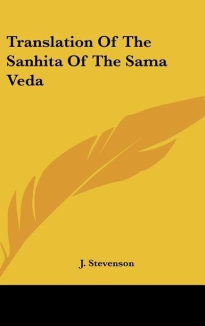 Translation Of The Sanhita Of The Sama Veda