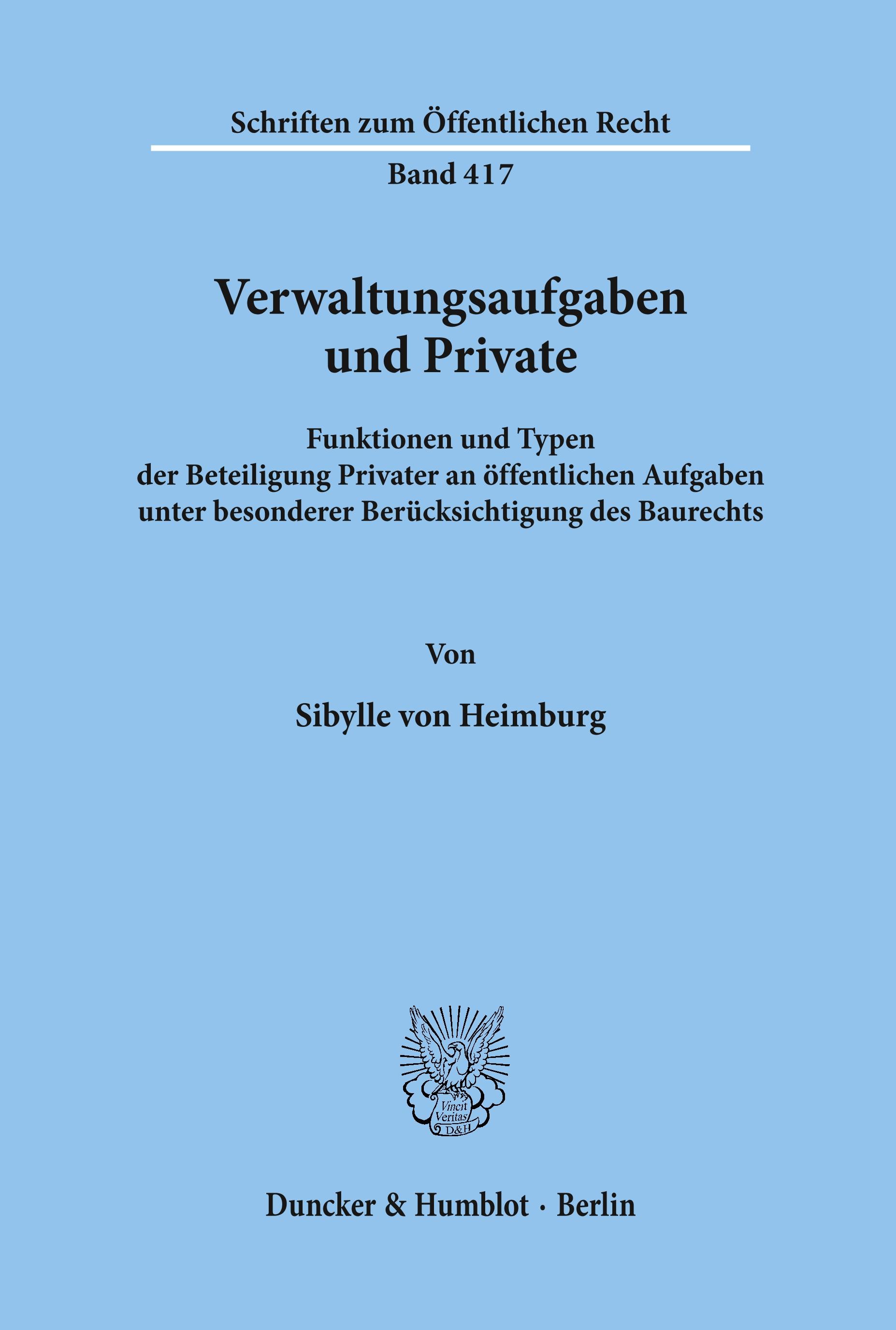 Verwaltungsaufgaben und Private.