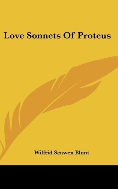 Love Sonnets Of Proteus