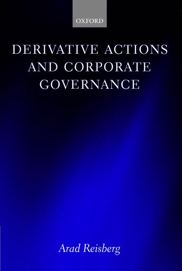 Derivative Actions and Corporate Governance