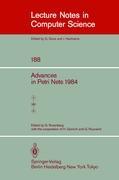 Advances in Petri Nets 1984