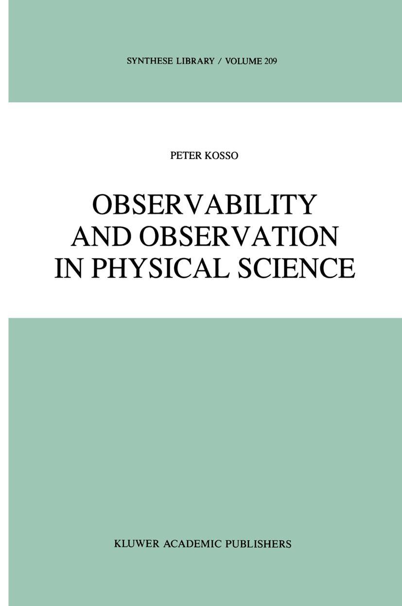 Observability and Observation in Physical Science