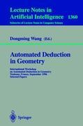 Automated Deduction in Geometry