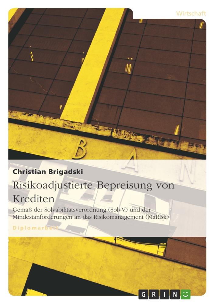 Risikoadjustierte Bepreisung von Krediten