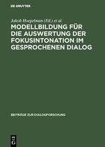 Modellbildung für die Auswertung der Fokusintonation im gesprochenen Dialog