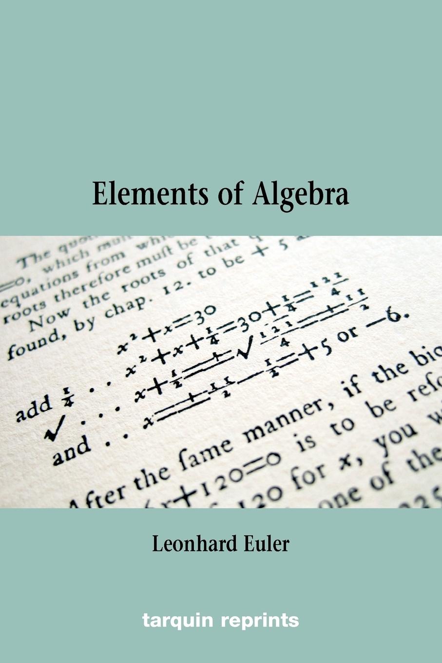 Euler's Elements of Algebra