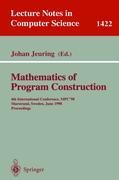 Mathematics of Program Construction