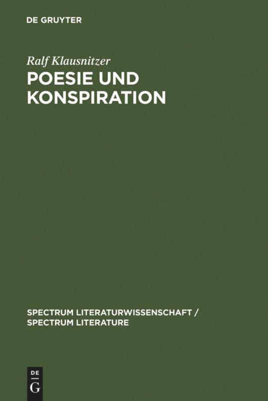 Poesie und Konspiration