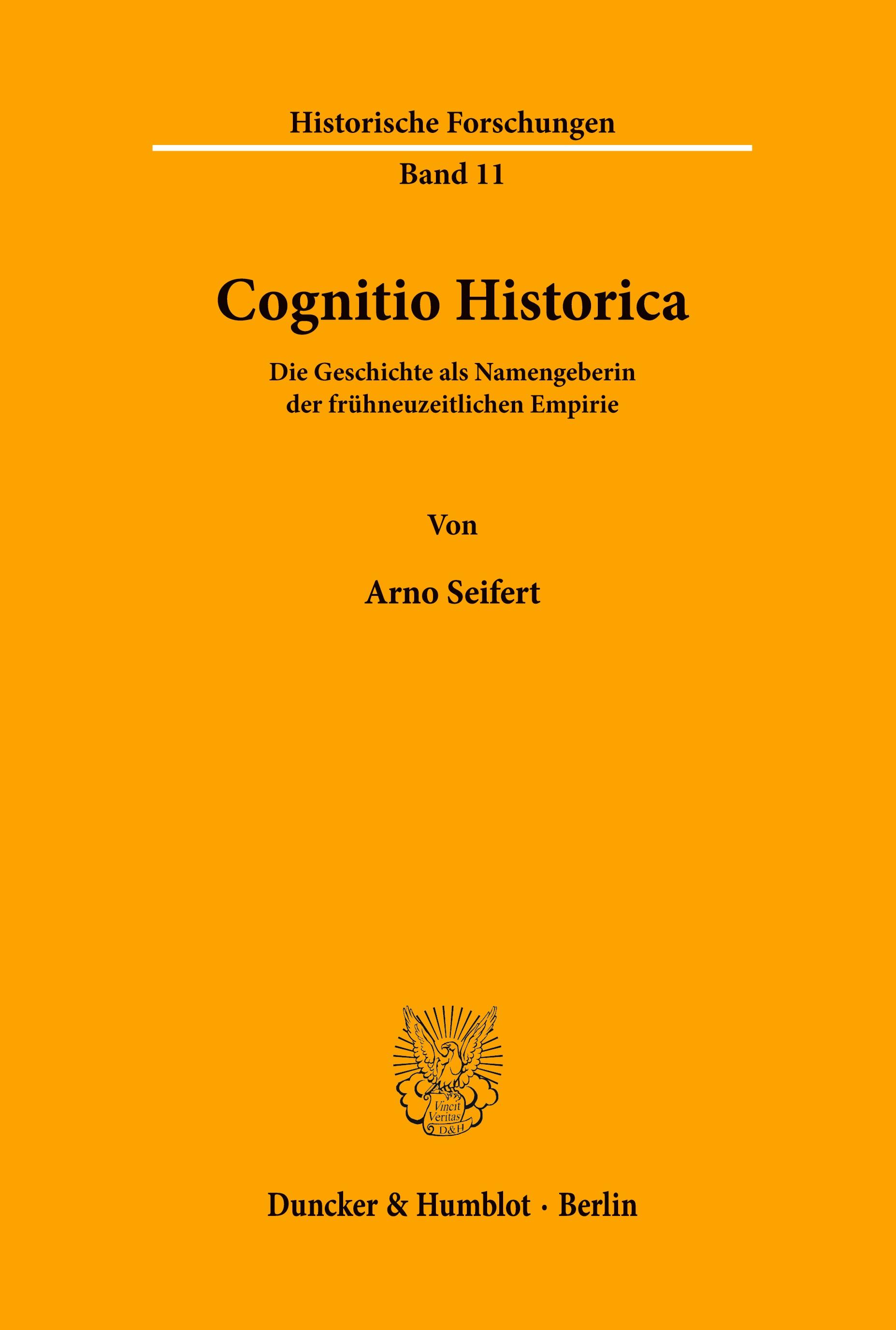 Cognitio Historica.