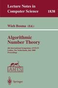 Algorithmic Number Theory