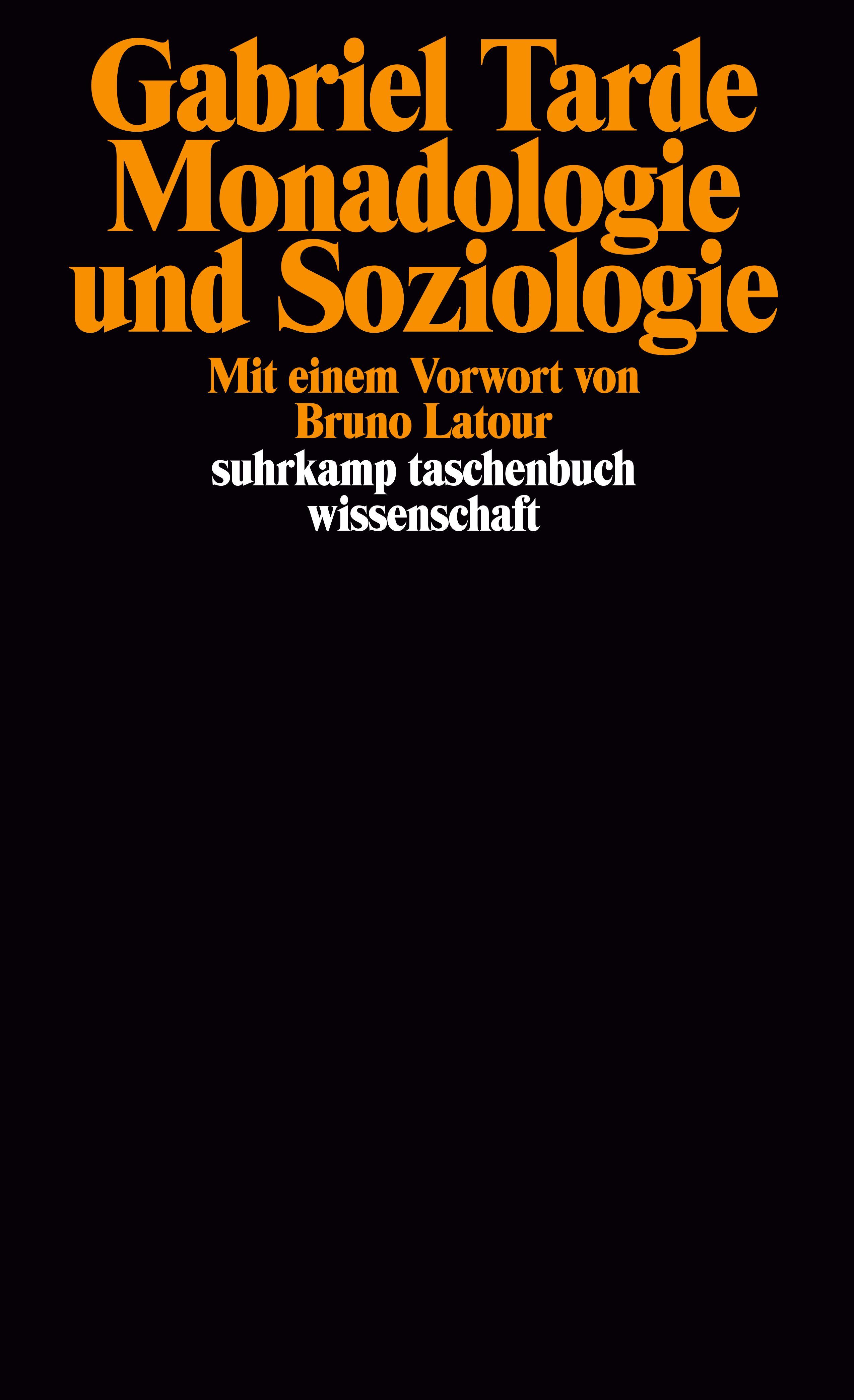 Monadologie und Soziologie