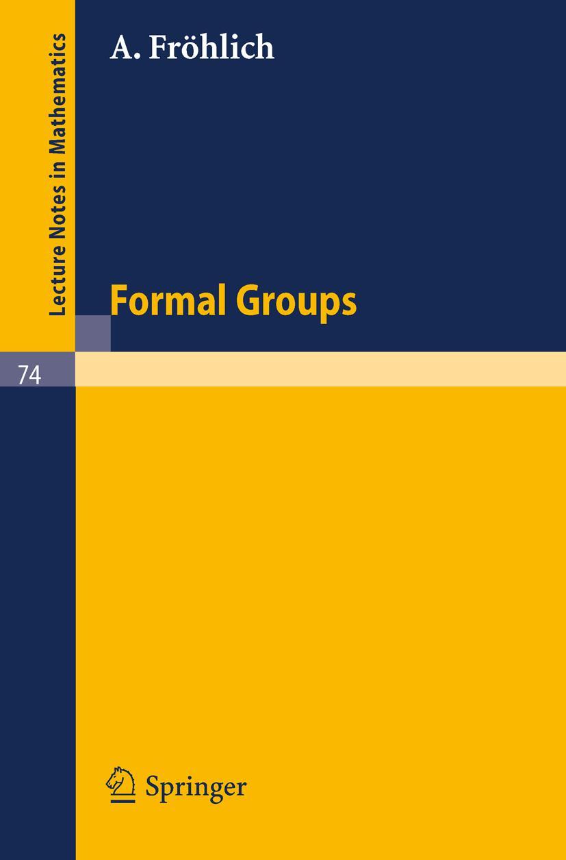 Formal Groups