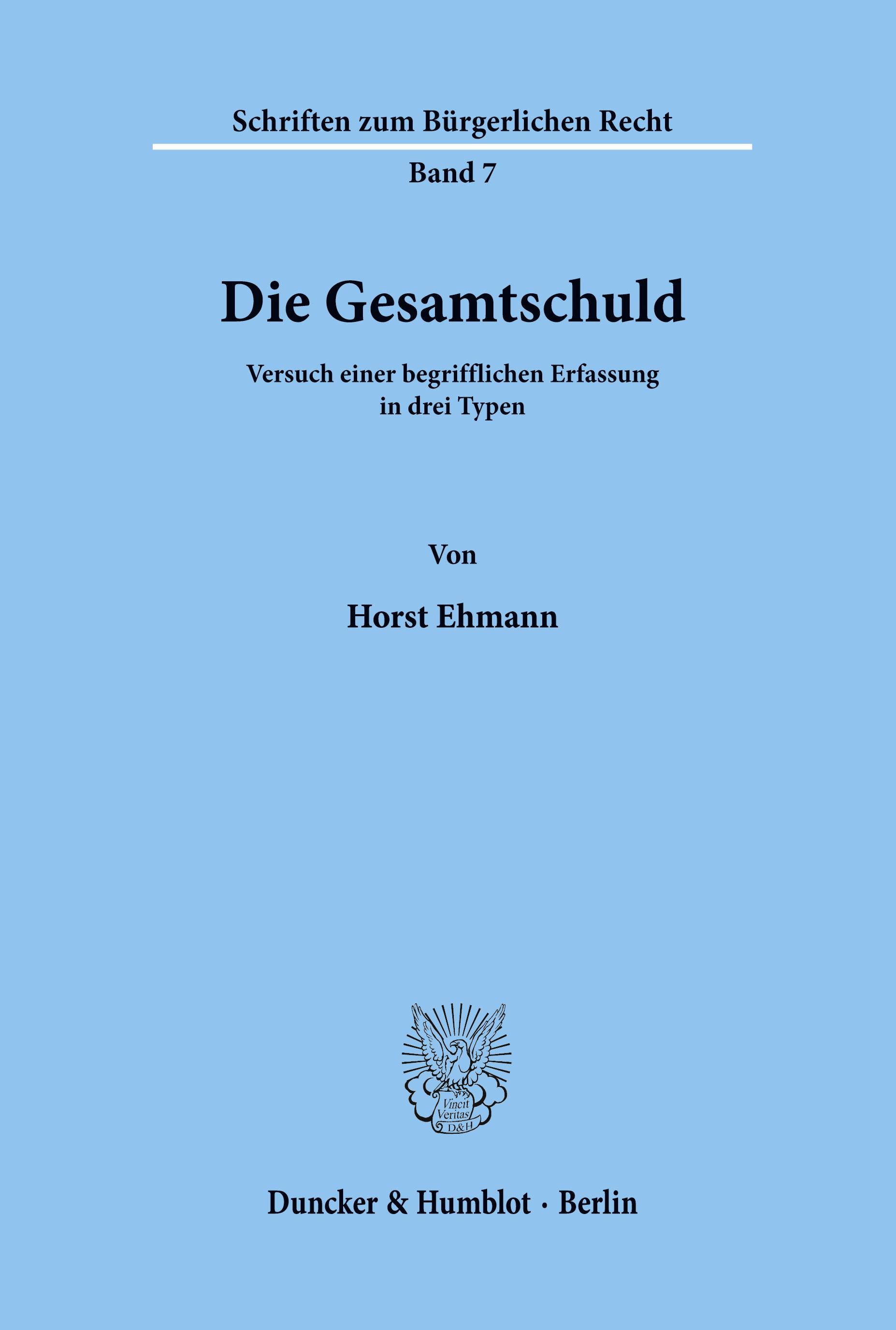 Die Gesamtschuld.