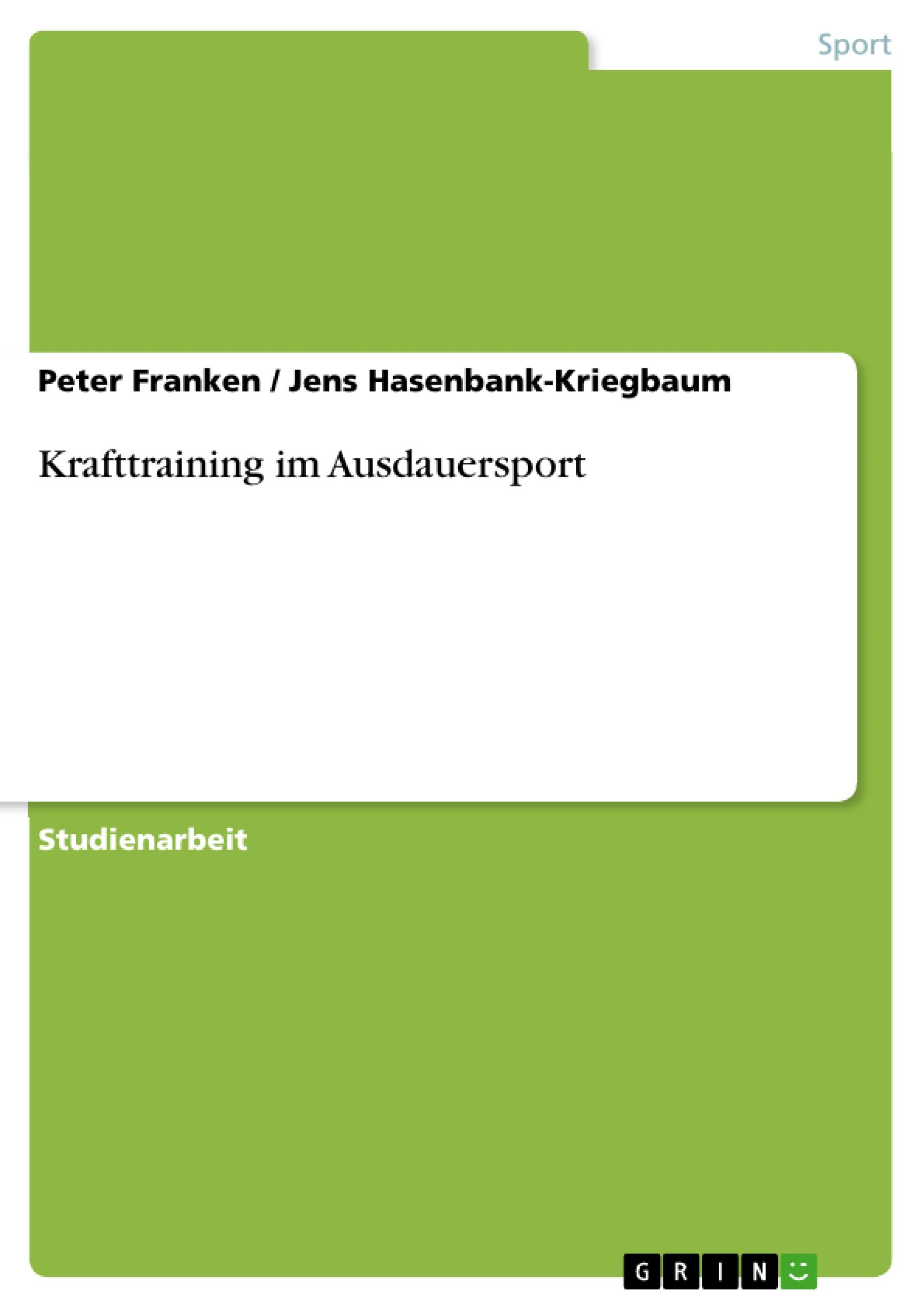 Krafttraining im Ausdauersport