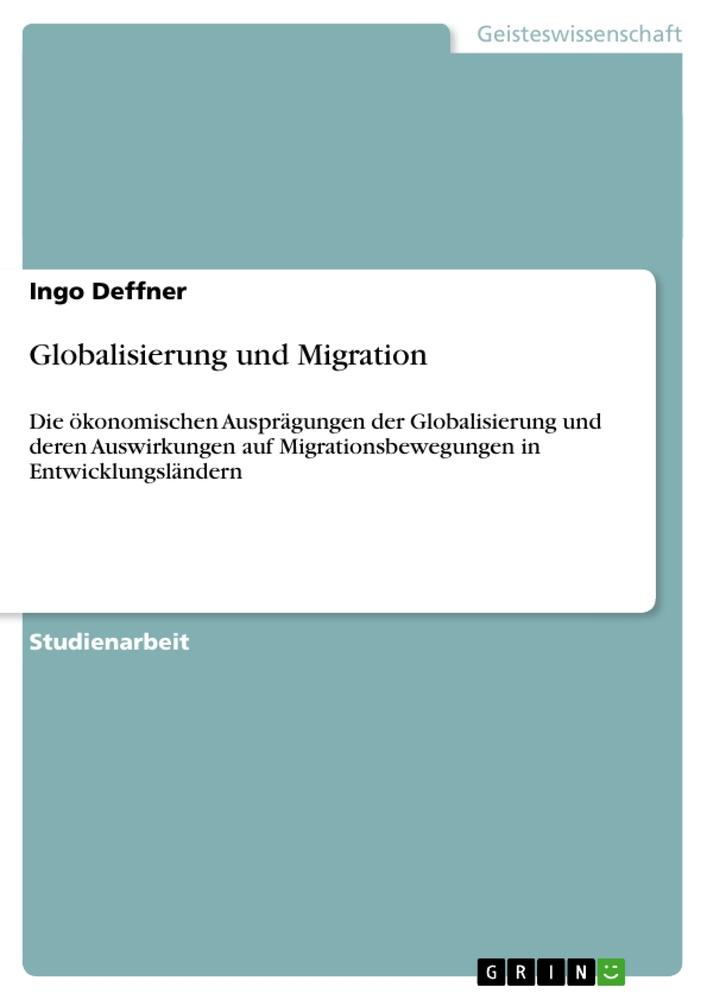 Globalisierung und Migration