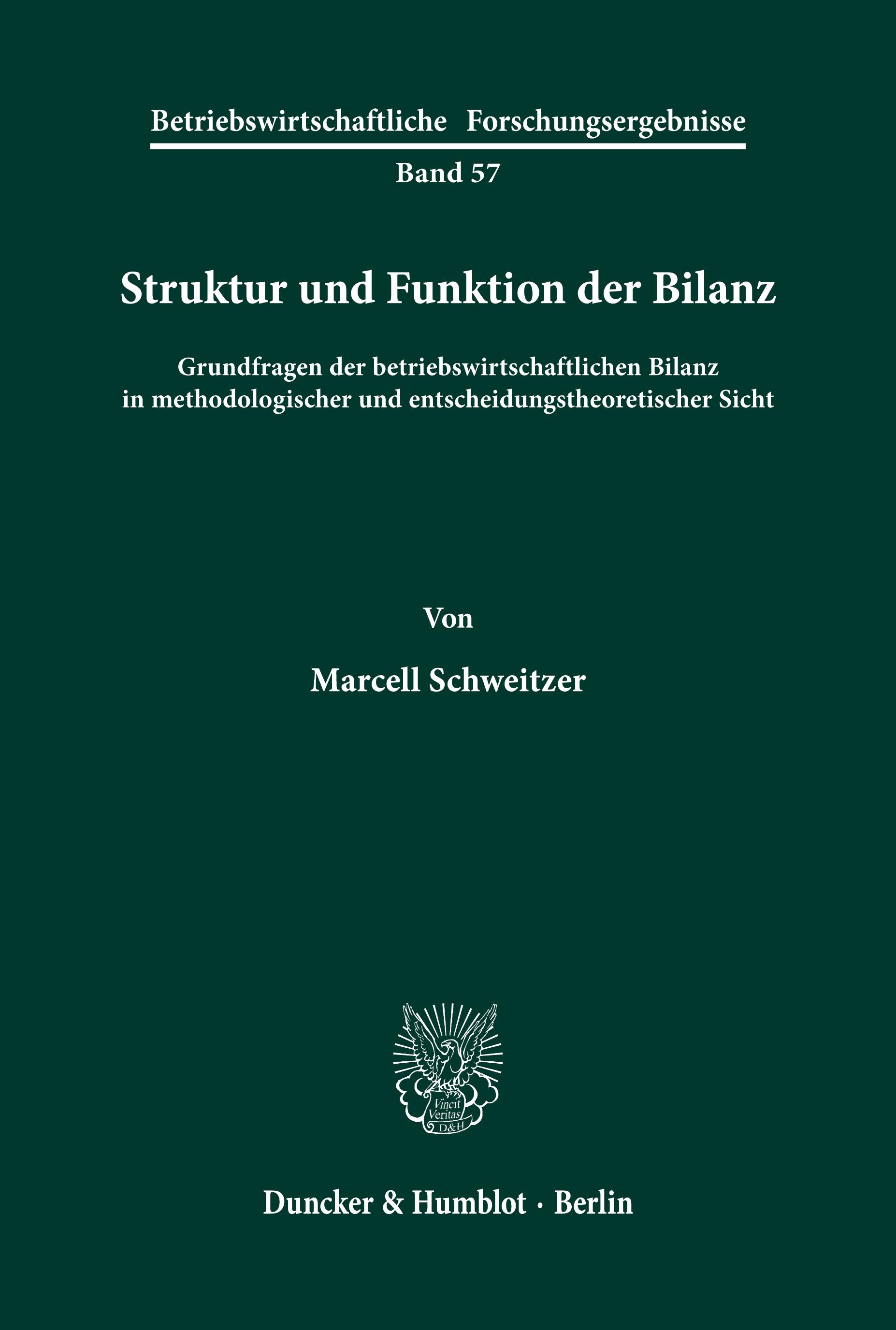 Struktur und Funktion der Bilanz.