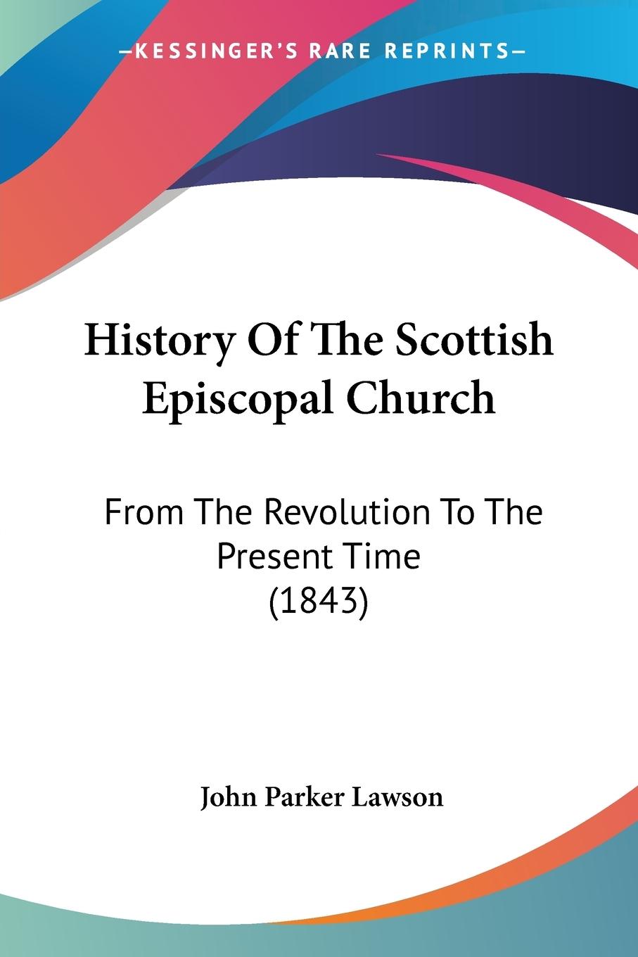 History Of The Scottish Episcopal Church