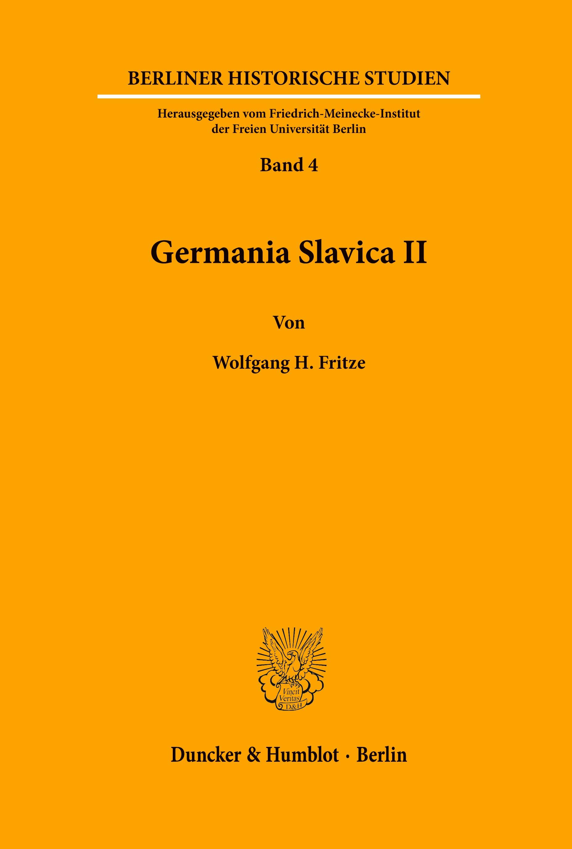 Germania Slavica II.