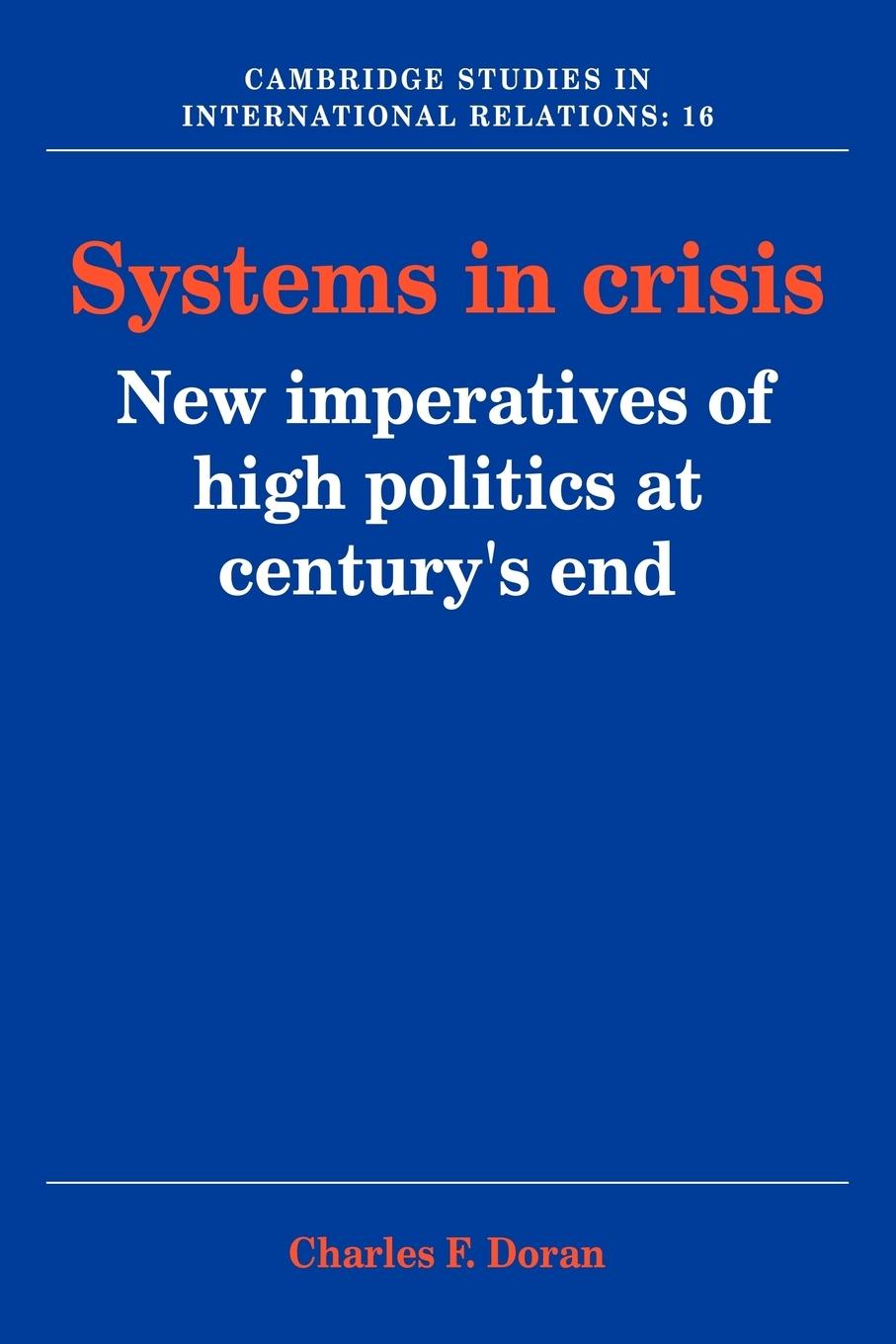 Systems in Crisis