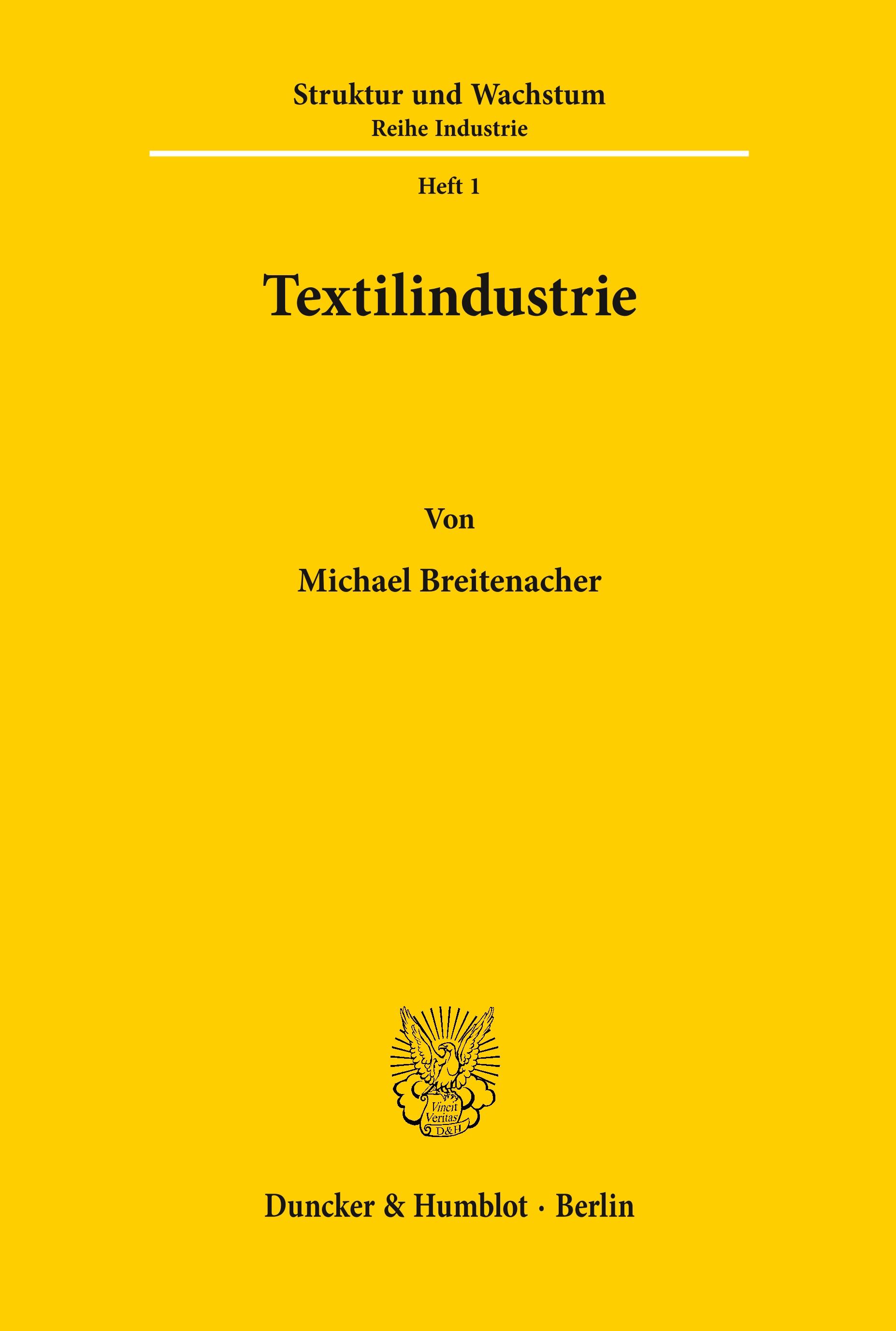 Textilindustrie.