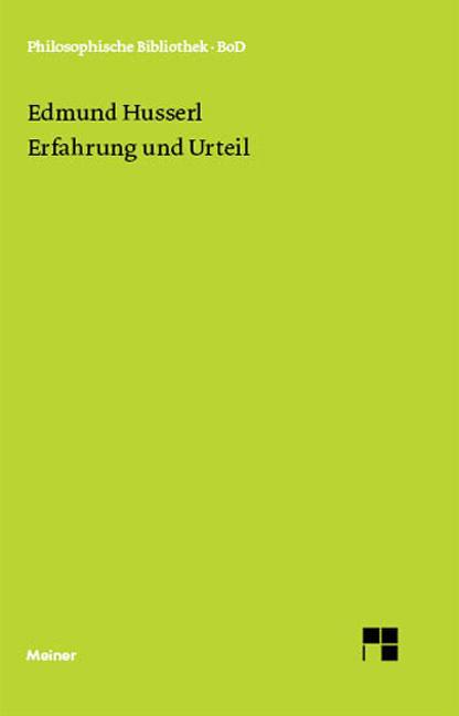 Erfahrung und Urteil