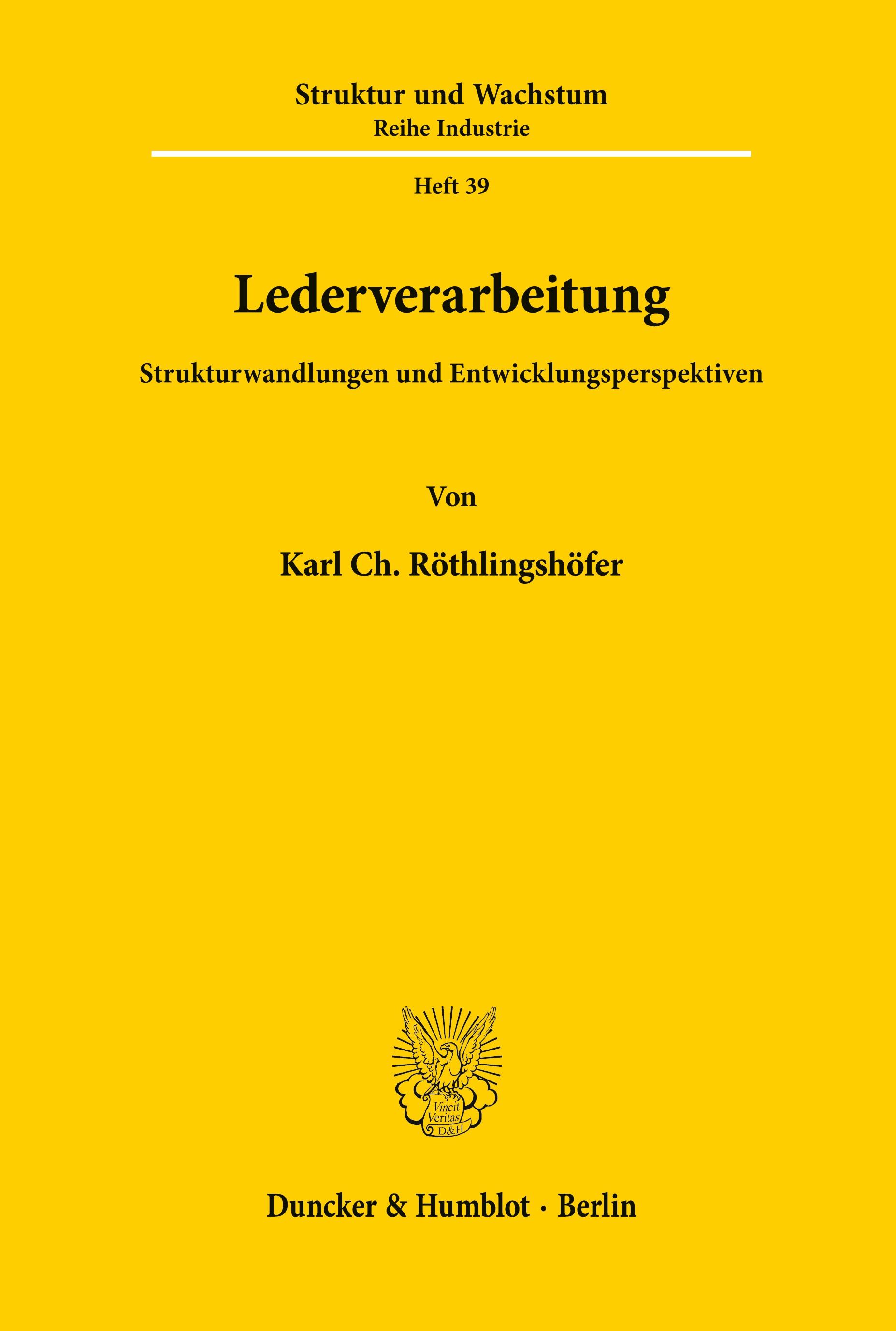 Lederverarbeitung.