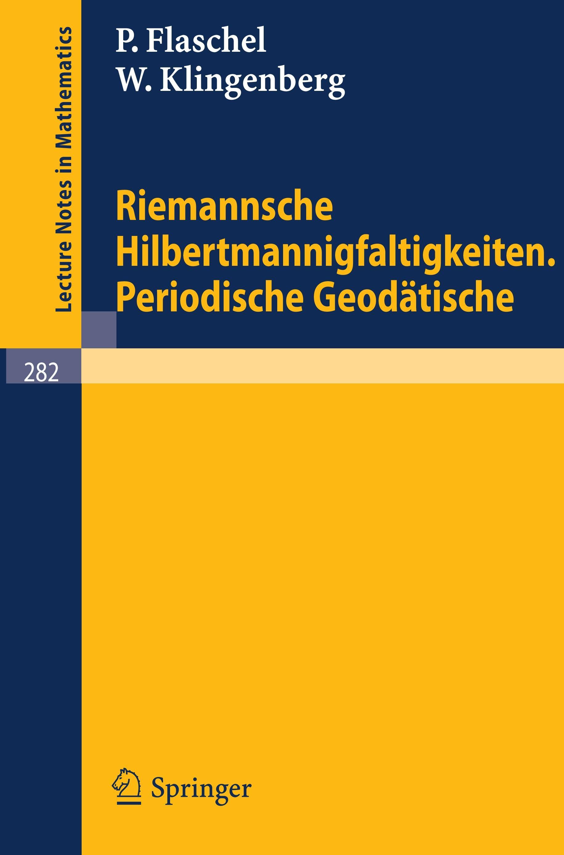 Riemannsche Hilbertmannigfaltigkeiten. Periodische Geodätische