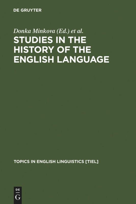 Studies in the History of the English Language