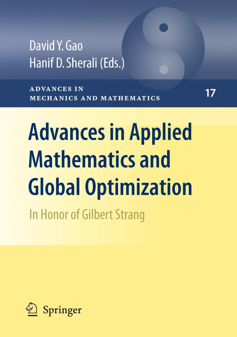 Advances in Applied Mathematics and Global Optimization