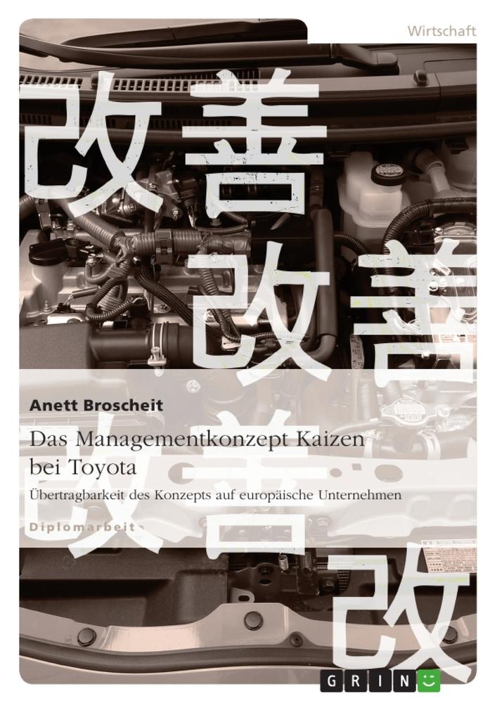 Das Managementkonzept Kaizen bei Toyota