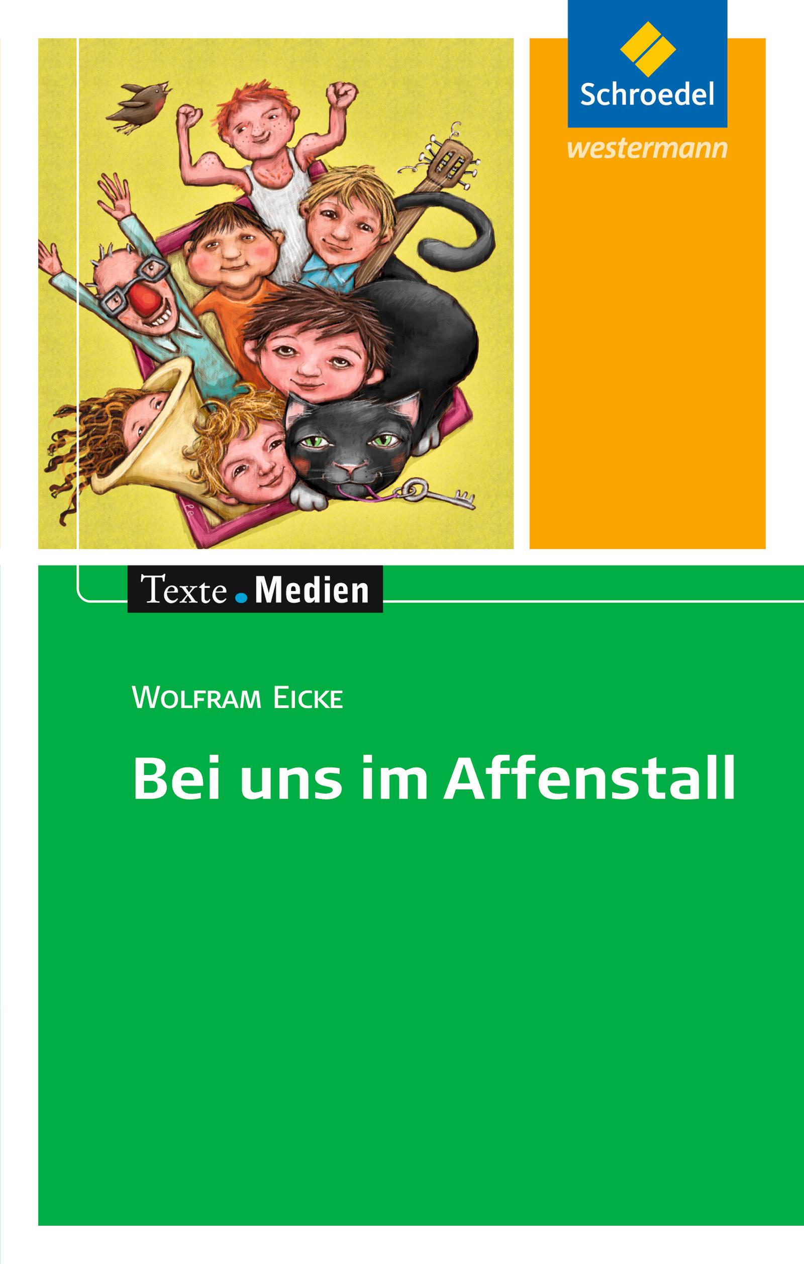 Bei uns im Affenstall - Textausgabe mit Materialteil