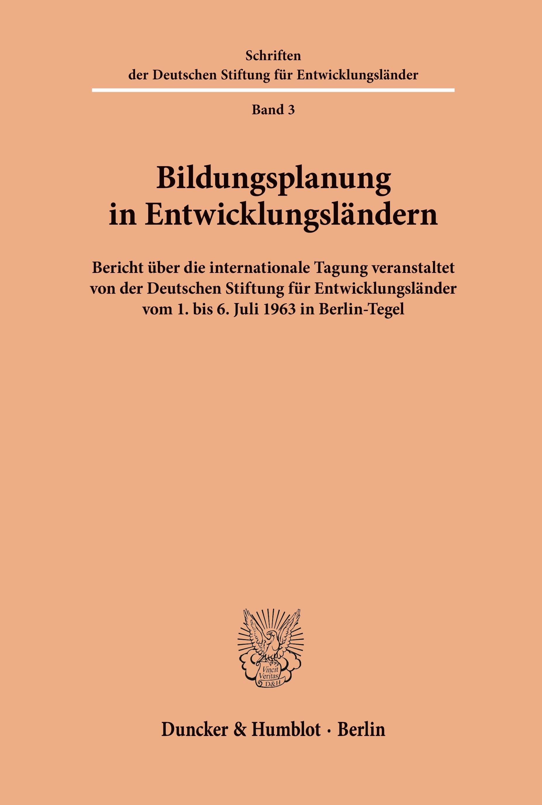 Bildungsplanung in Entwicklungsländern.