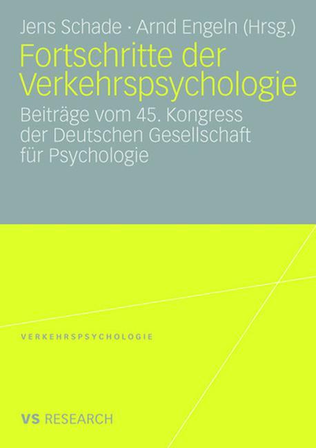 Fortschritte der Verkehrspsychologie