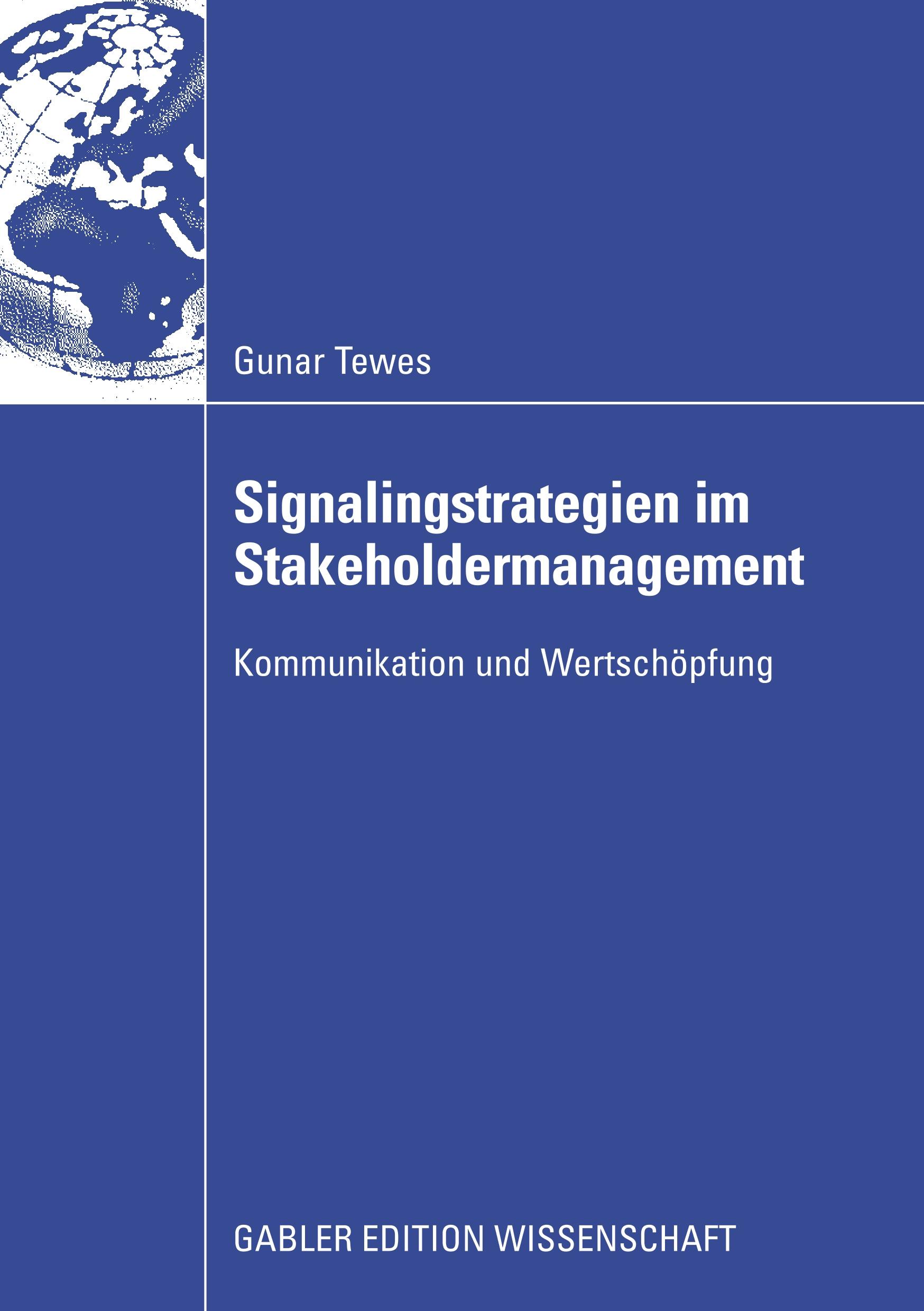 Signalingstrategien im Stakeholdermanagement