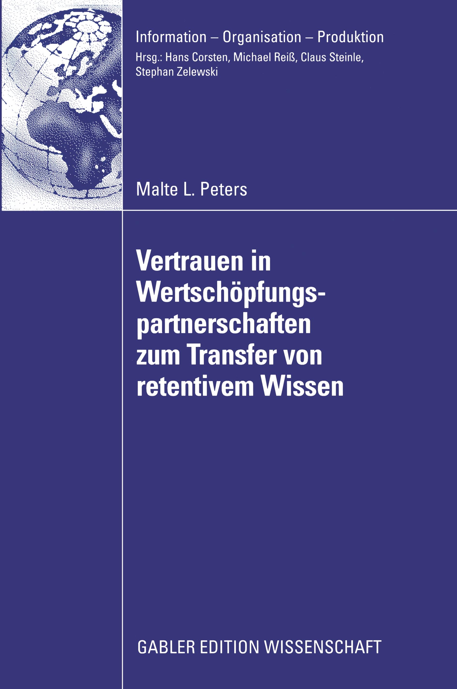 Vertrauen in Wertschöpfungspartnerschaften zum Transfer von retentivem Wissen