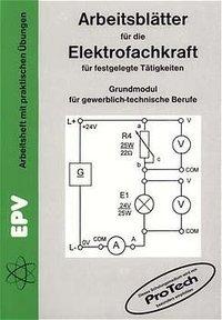 Arbeitsblätter für die Elektrofachkraft für festgelegte Tätigkeiten