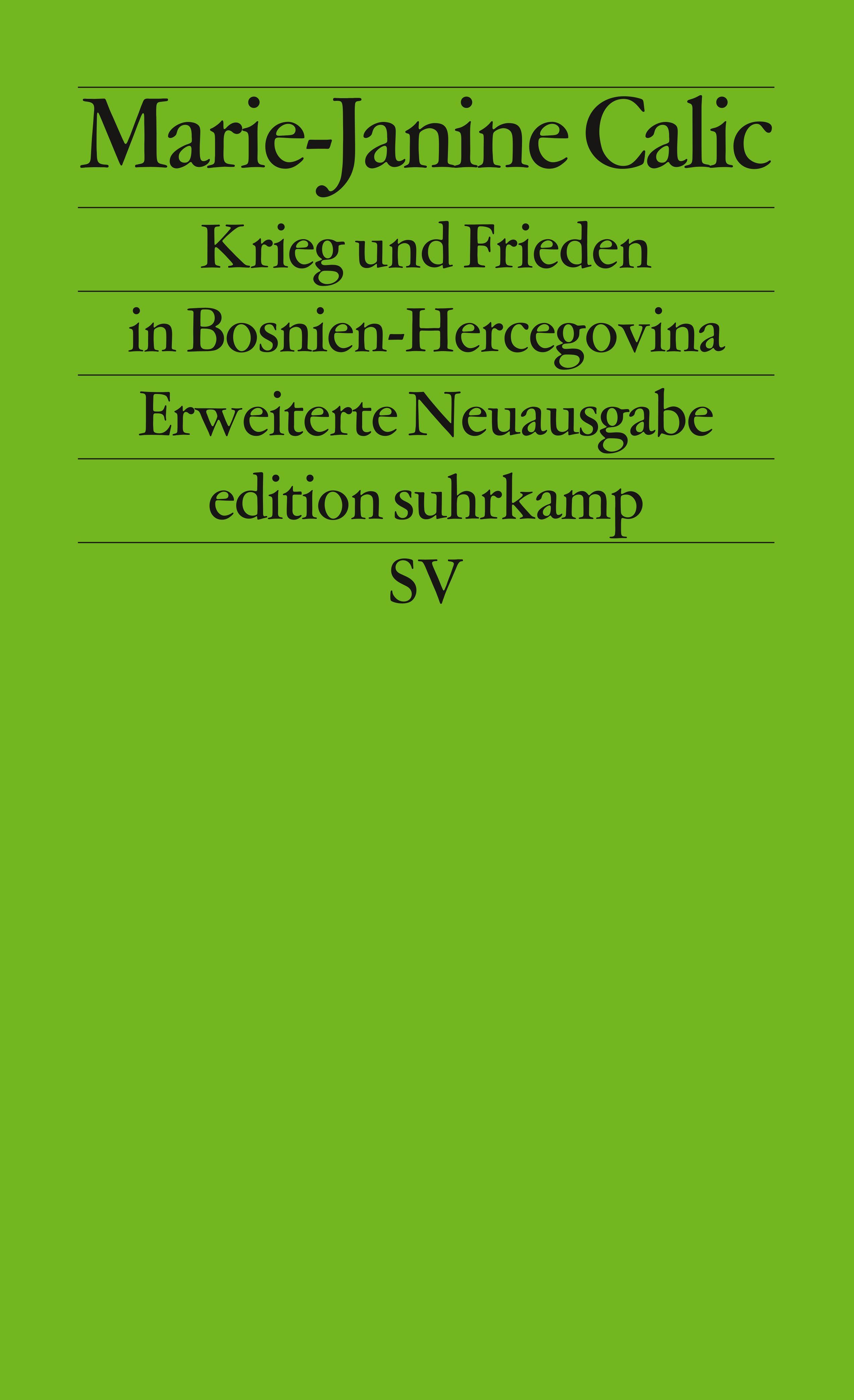 Der Krieg in Bosnien-Hercegovina