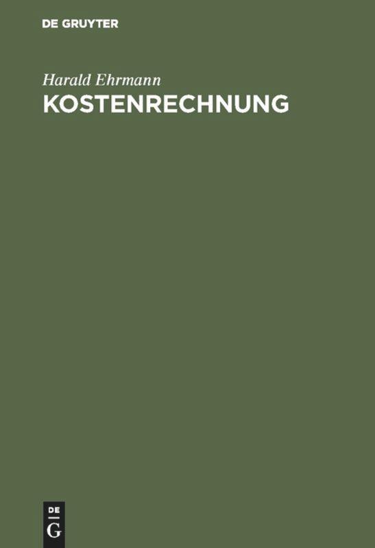 Kostenrechnung