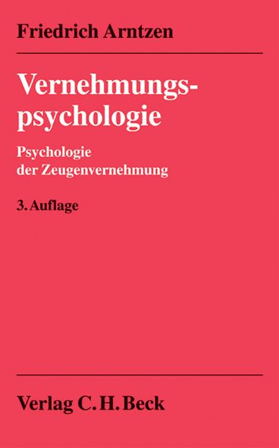 Vernehmungspsychologie