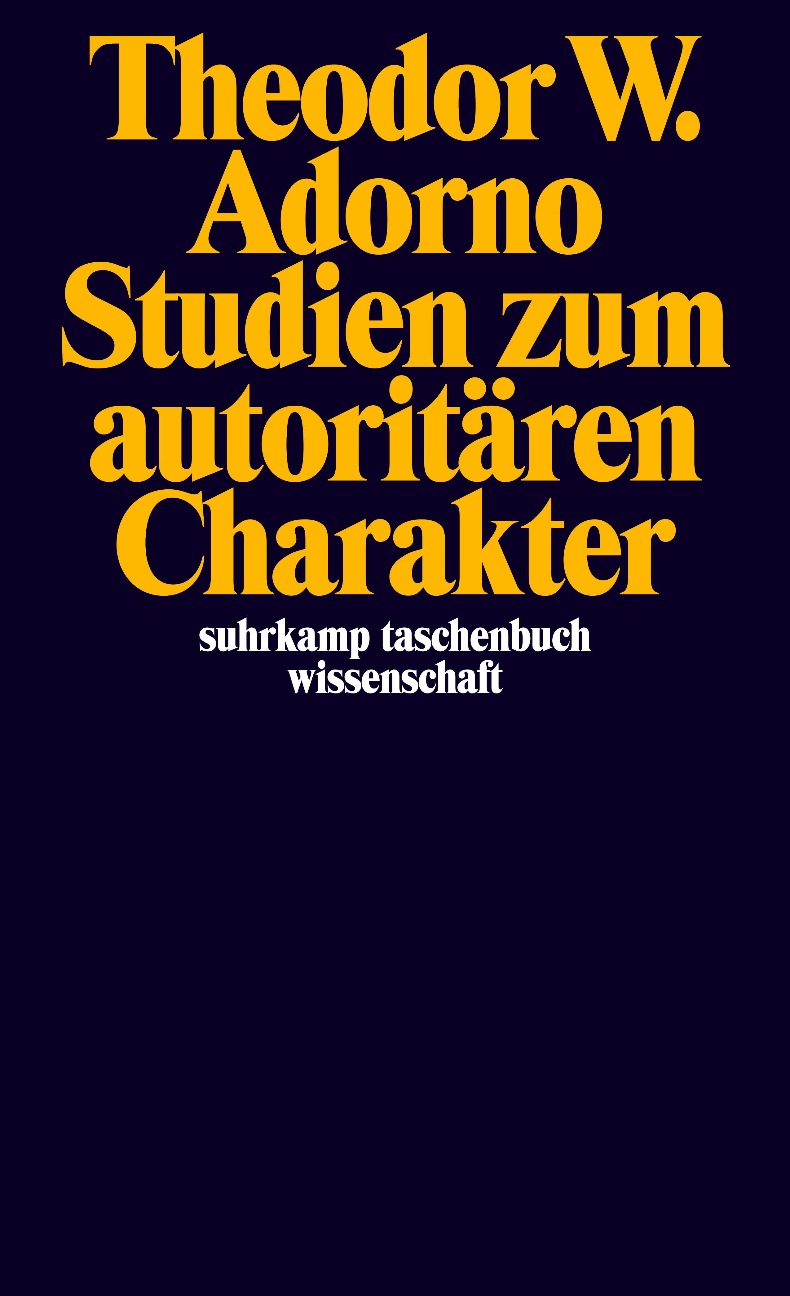 Studien zum autoritären Charakter