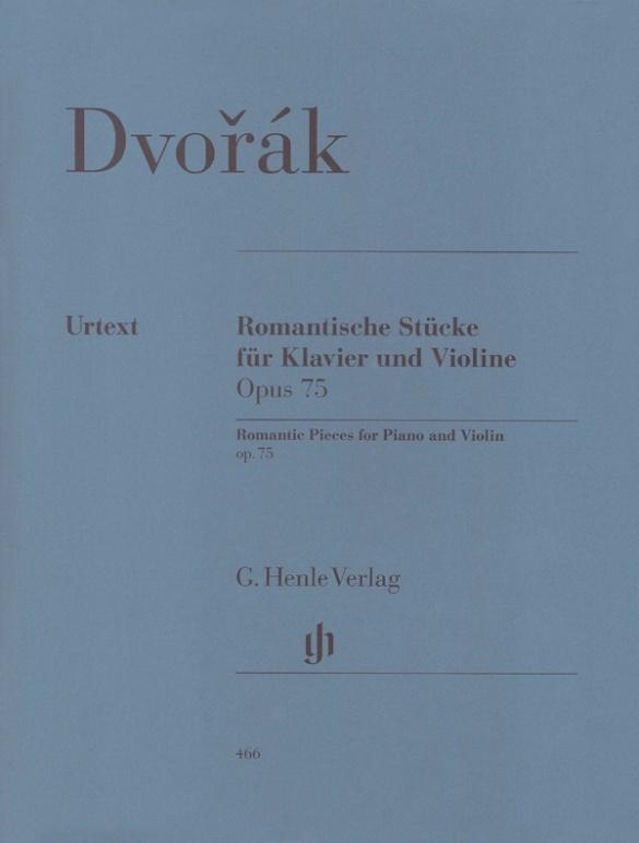 Dvorák, Antonín - Romantische Stücke op. 75 für Klavier und Violine