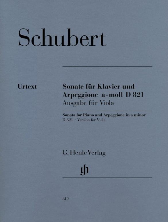 Schubert, Franz - Arpeggionesonate a-moll D 821