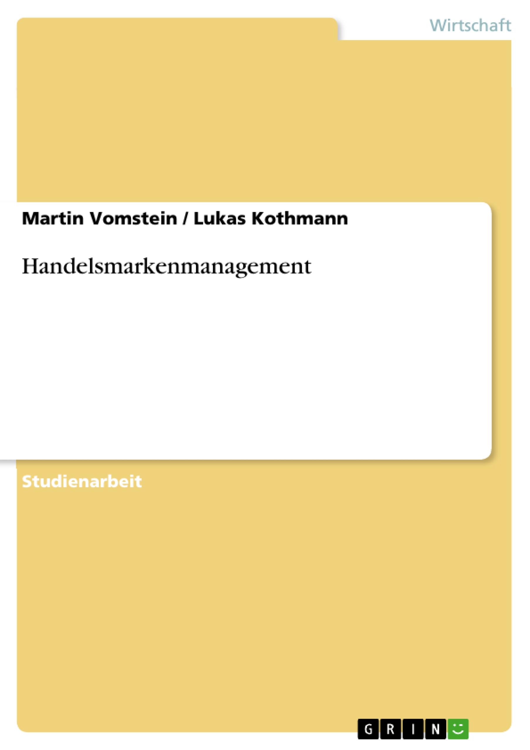 Handelsmarkenmanagement