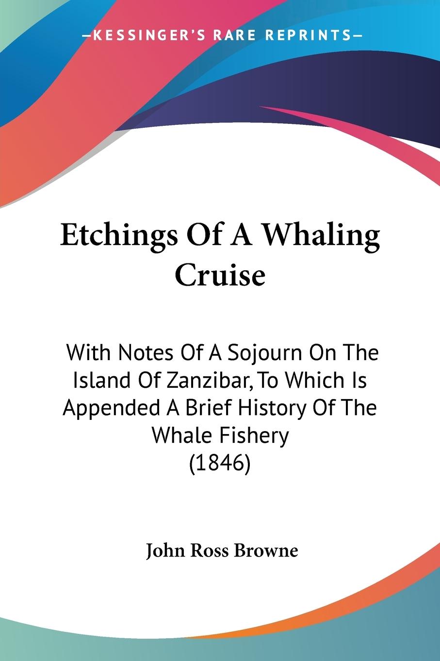 Etchings Of A Whaling Cruise