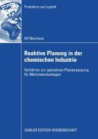 Reaktive Planung in der chemischen Industrie