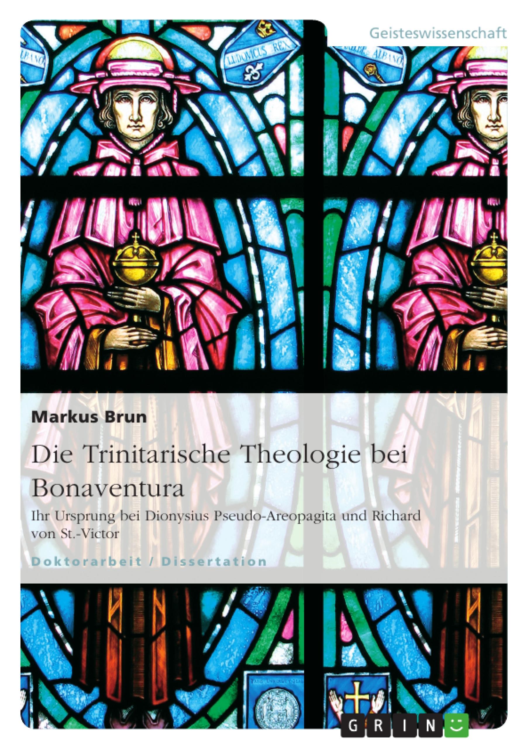 Die Trinitarische Theologie bei Bonaventura